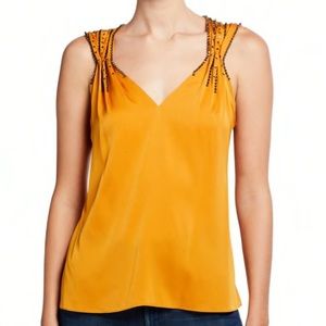Kobi Halperin Koa Sleeveless Stud Embellished Blouse
